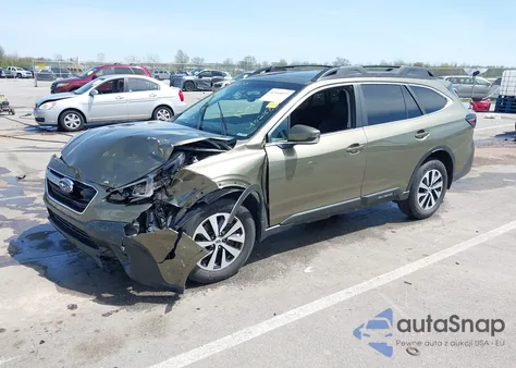 2020 Subaru Outback Premium из США, поврежденный, VIN 4S4BTAEC6L3203661